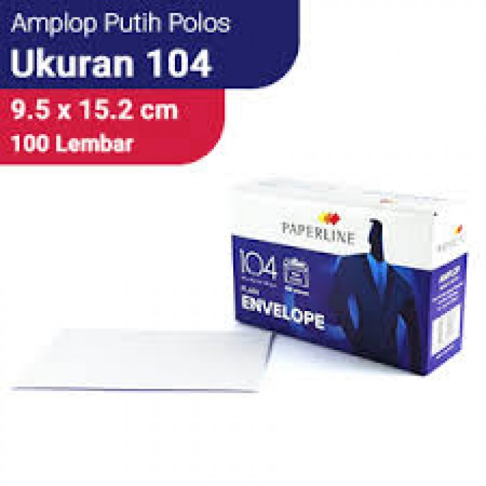 AMPLOP PAPERLINE 104 POLOS /PCS