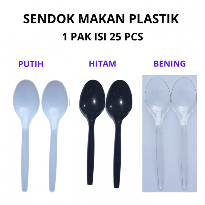 SENDOK MAKAN ISI 25/PAK