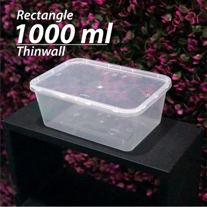 THINWALL 1000ML /pak isi 25 pcs