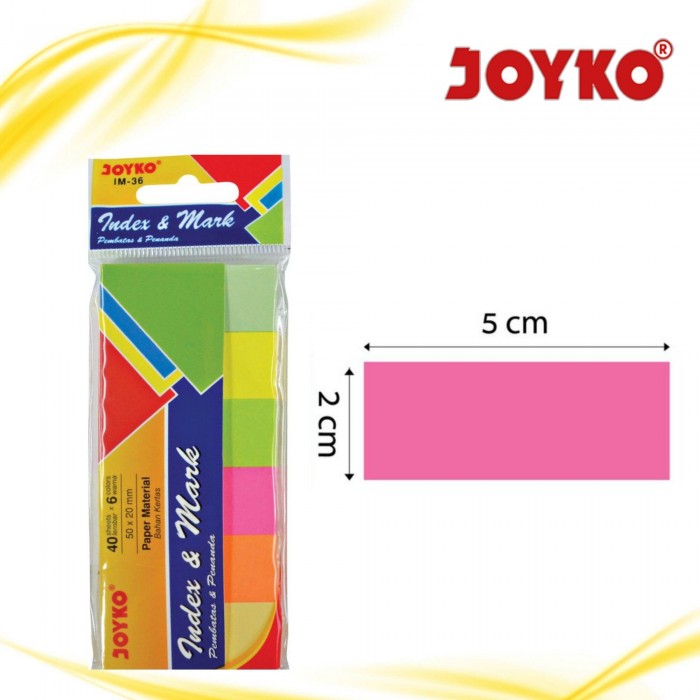 PEMBATAS KERTAS JOYKO IM – 36 /PACK PEMBATAS KERTAS JOYKO IM – 36 /PACK